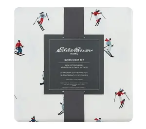 Eddie Bauer Ski Slope Cotton Twin Sheet Set