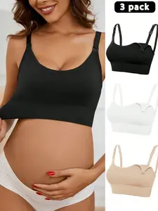Maternity 3pack Seamless Nursing Bra For Mother