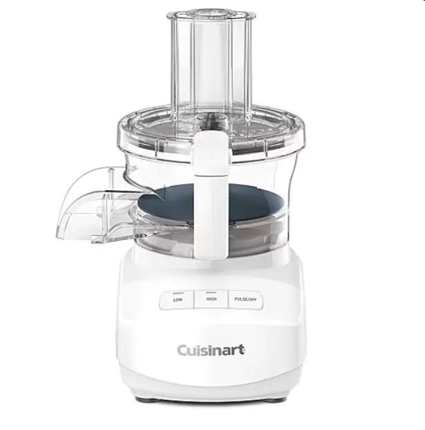 Cuisinart FP-9CF 9-Cup Food Processor with Continuous Feed Attachment, Food Chopper, Slicer & Shredder, Universal Blade for Chopping, Mixing & Dough, Reversible Fine & Medium Discs, High, Low & Pulse Controls