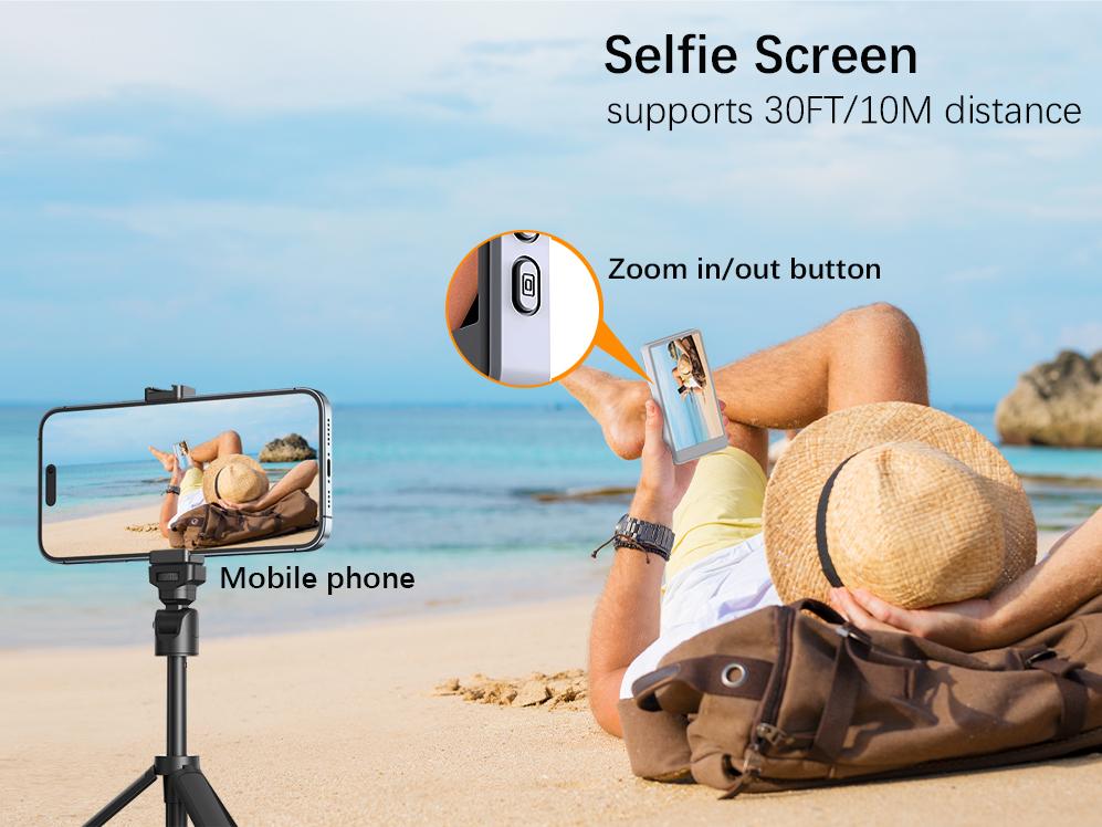 Phone Vlog Screen – Record Yourself with Back Camera (Wireless Selfie Monitor) Phone Vlog Screen – Record Yourself with Back Camera (Wireless Selfie Monitor)