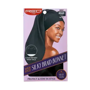 RED by KISS Silky Wide Edge Braid Bonnet