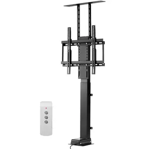 【Summervibes】VEVOR Motorized TV Lift Stand Mount Bracket 132 lbs Load with Remote Control