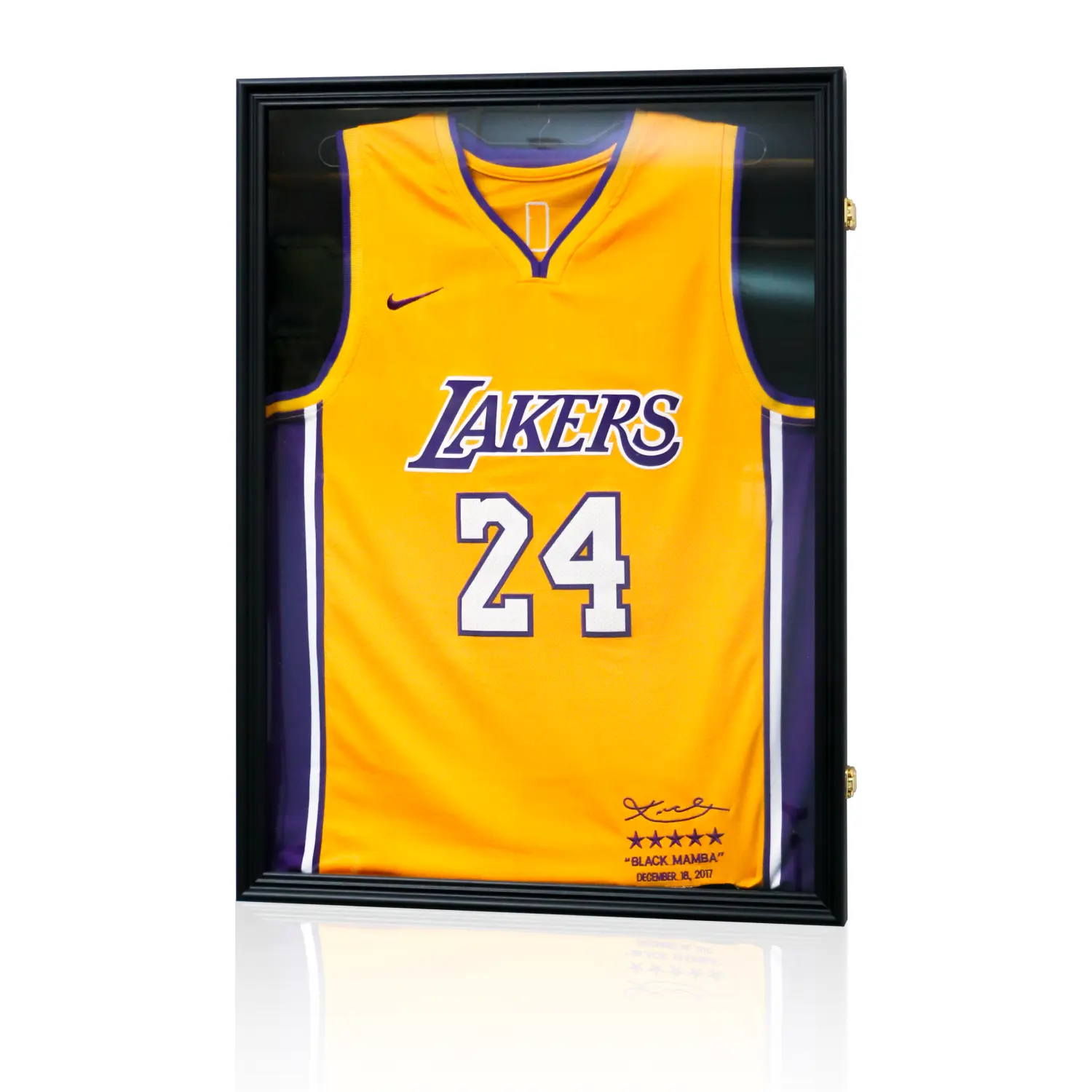 CCDCC 1-Pack-Jersey Display Frame Case Lockable Jersey Display 