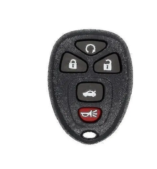 5 Button Keyless Entry Remote Compatible with GM 2005 - 2011 - KOBGT04A