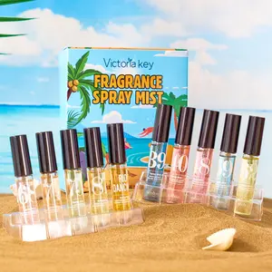 2026 New 10-Piece Summer Brazilian Romantic Perfume Set, Vanilla and Caramel Fragrance, Women's Gift Box for Christmas & Halloween, Perfume Gift Sets