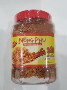Crispy Krill Ruoc Say An Lien Ready to Eat Acetes Japnoicus with Chili 7 oz 200 g (Nong Phu)