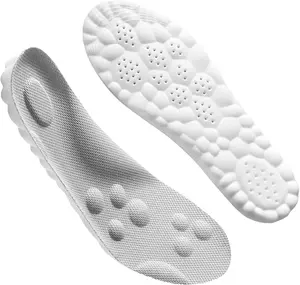 4D Shoe Cloud Insoles for Men Women, Soft Memory Foam Orthotic Shoe Inserts Sports Insoles