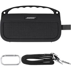 Soft  Cover Case for   SoundLink Flex Portable  Speaker 2nd Gen,Black  Cover