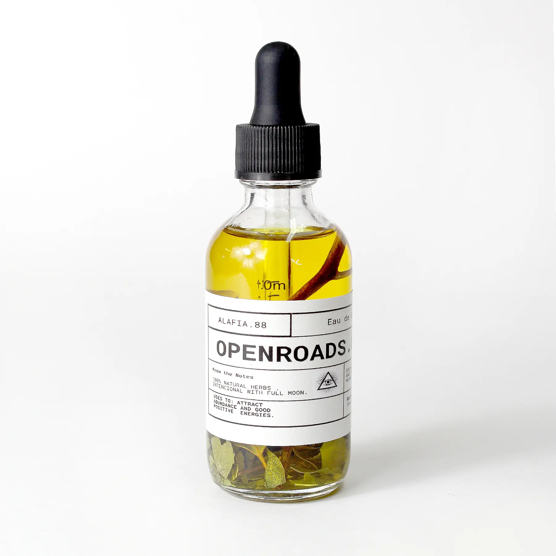Open Roads 88 Botanical Scent Oil – Almond & Herbal Blend (2oz Dropper)