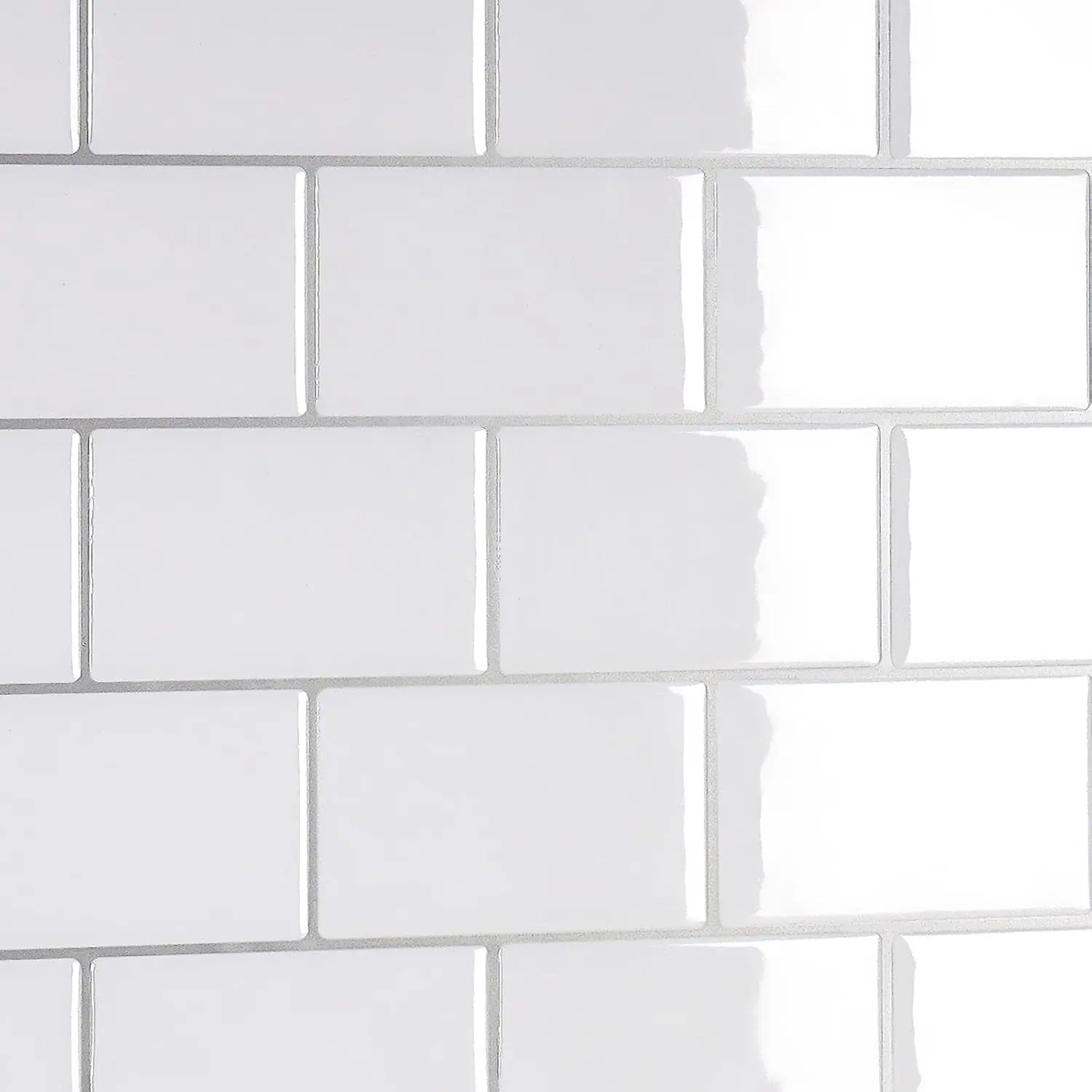Waterproof Peel & Stick Subway Tile Backsplash
