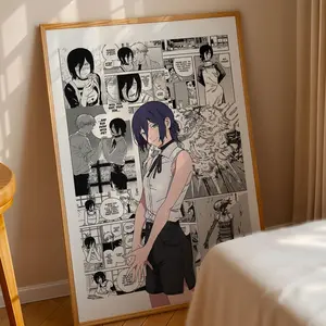 Chainsaw Man Reze Arc Movie Poster – Unique Anime Wall Decor for Fans