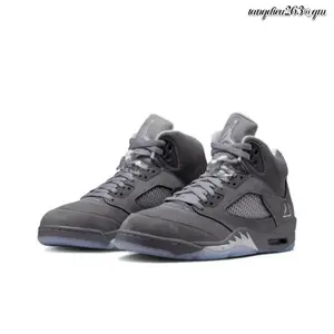 Anti-slip and wear-resistant mid-top retro basketball shoes, unisex grey fashionable classic sports shoes, outdoor running shoes