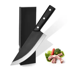 Pro Kitchen Knife for Men Women, Supper Sharp Japanese Chef Knife, Hand Made Cleaver Chef Knife for Meat Cutting, Perfect New Year's Gift for Parents Kitchenware