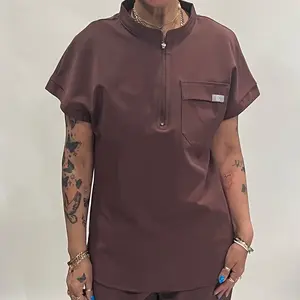 Coffee Street Apparel Medical Scrub Set Vanessa
