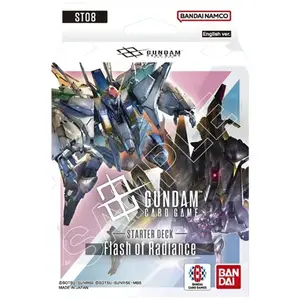 Gundam Card Game Starter Deck 08: Flash of Radiance - Starter Deck 08: Flash of Radiance (ST08)