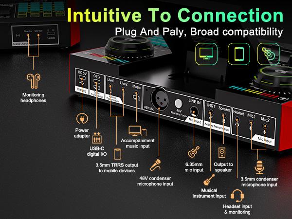 【Live Exclusive】 Tenlamp G10-P15 Mixing Sound Card Kit, customizable sound effects, two-level noise reduction, equipped with a condenser microphone, suitable for livestreaming, gaming, singing, podcasting, and more. #TikTokBlackFriday 【Live Exclusive】 Tenlamp G10-P15 Mixing Sound Card Kit, customizable sound effects, two-level noise reduction, equipped with a condenser microphone, suitable for livestreaming, gaming, singing, podcasting, and more. #TikTokBlackFriday