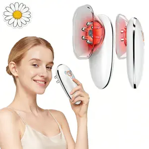 4-in-1 EMS Face and Body Massager, Wireless Microcurrent Lifting Device with Vibration and Cupping Therapy, Rechargeable Skin Tightening Tool for Anti-Aging & Pain Relief