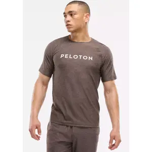 Peloton Men's Dreamblend Raglan Short Sleeve, Cocoa, L