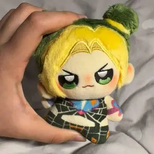 Stuffed 10cm Anime JOJO Jolyne Cujoh Cotton Plush Nunu Doll - Perfect Surprise Gift for Kids Friends or Backpack Pendant