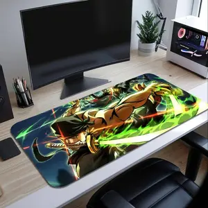 Rorozoro Anime Mouse Pad, Keyboard Mat, Zoro So Cool Anime Desk Mat, Swordman Zoro Anime Playmat For Computer Accessories, Gift For Gamers