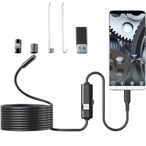 Type-C Direct Connection Camera HD 1mp Industrial Endoscope Android Phone Waterproof Inspection Tool, High-Resolution Internal Viewer