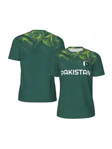 Pakistan Graphic Football Man T Shirt Fashion 3D Printed Street T-Shirt Summer Sports Football Jersey Short Sleeve Tee Shirts
