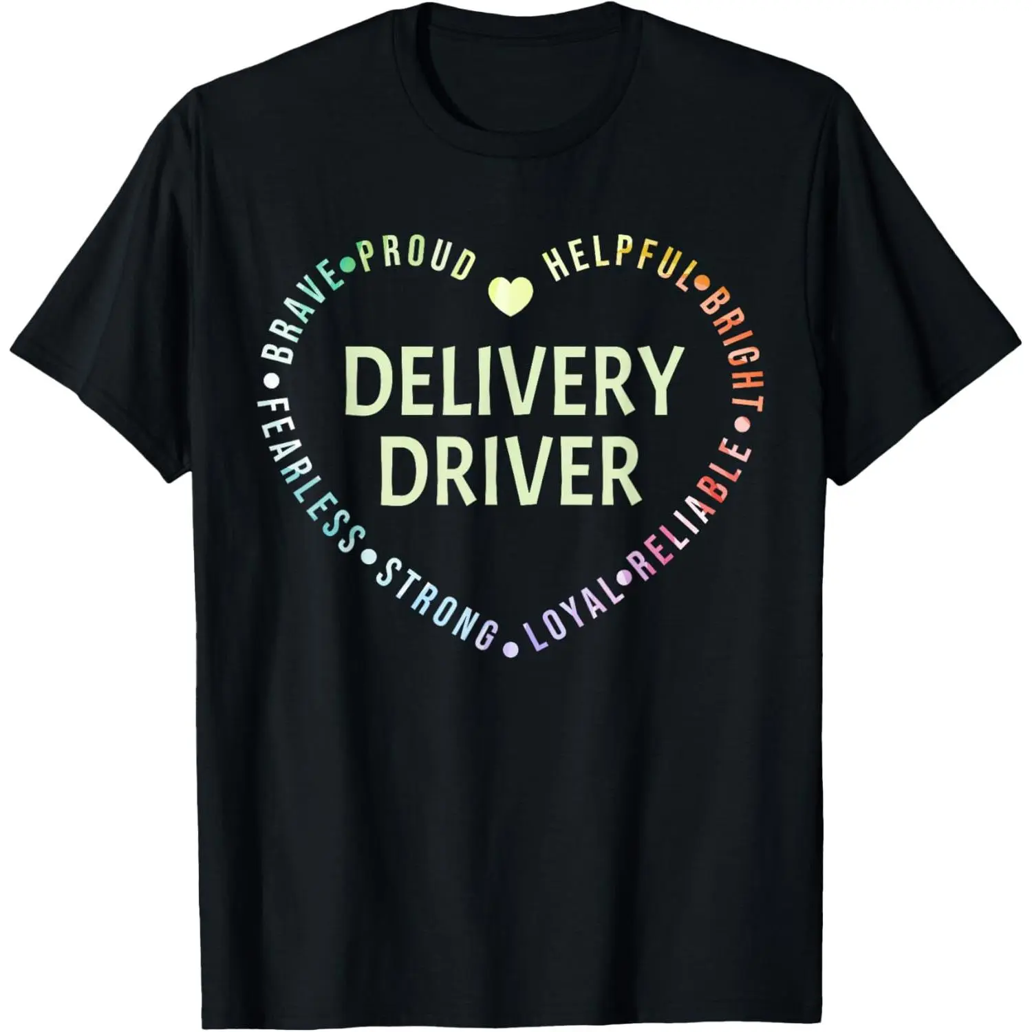 Delivery Driver T-Shirt,High-quality print,Soft and comfortable,Simple and practical,Made in USA