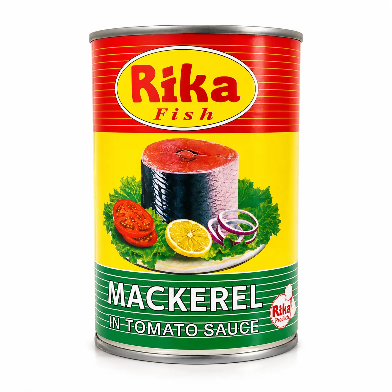 Rika Fish Mackerel in Tomato Sauce – Canned Mackerel, Ready-to-Serve Seafood