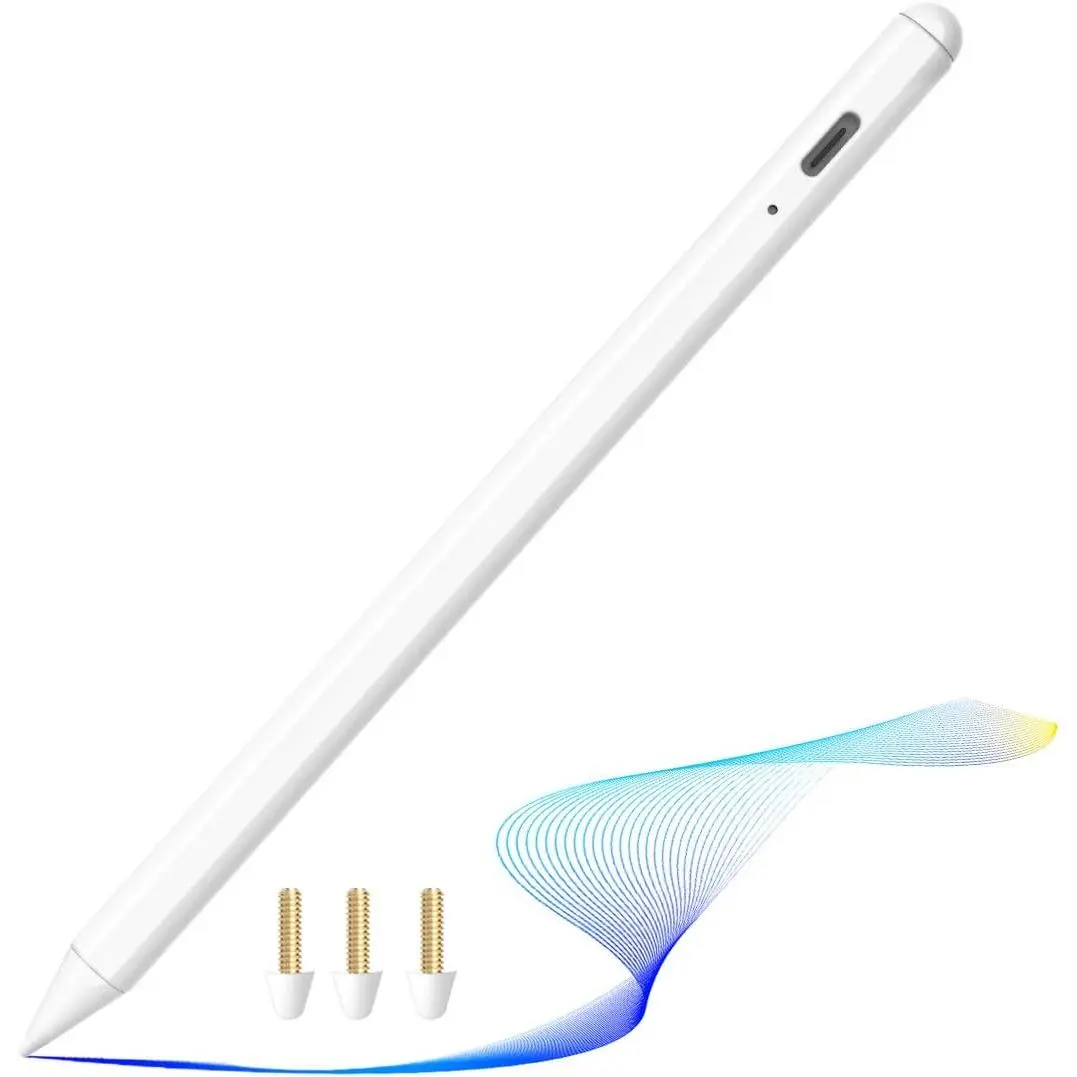 Stylus Pen for  iPad Pencil - iPad Pen 10th 9th 8th 7th 6th Gen Palm Rejection for  Pencil 2nd Generation Compatible 2018-2024 iPad mini 6th 5th Air 5th 4th 3rd iPad Pro 11-12.9 Inch