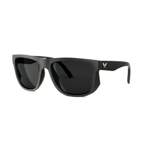 A Phase Z87 Matte Black Sunglasses Trendy Beach Eyewear