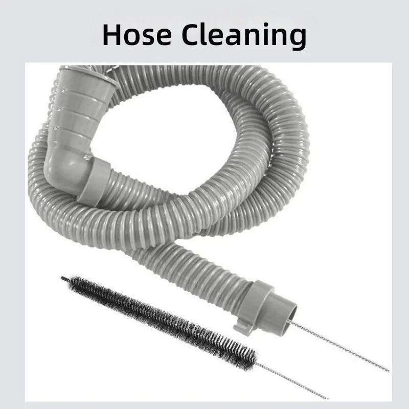 Household Cleaning Brush, 1 Count Long Flexible Dryer Vent Cleaner, Kitchen Cleaning Tool, Household Cleaning Brush for Washing Machine