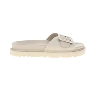 MIA Womens Gya Slide Casual Sandals Casual Low Heel 1-2" - Off White