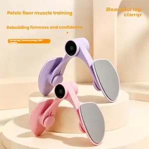 Pelvic Floor Muscle Trainer for Women, Kegel Exercise Device with Smart Counter, Inner Thigh Toner for Postpartum Recovery & Bladder Control