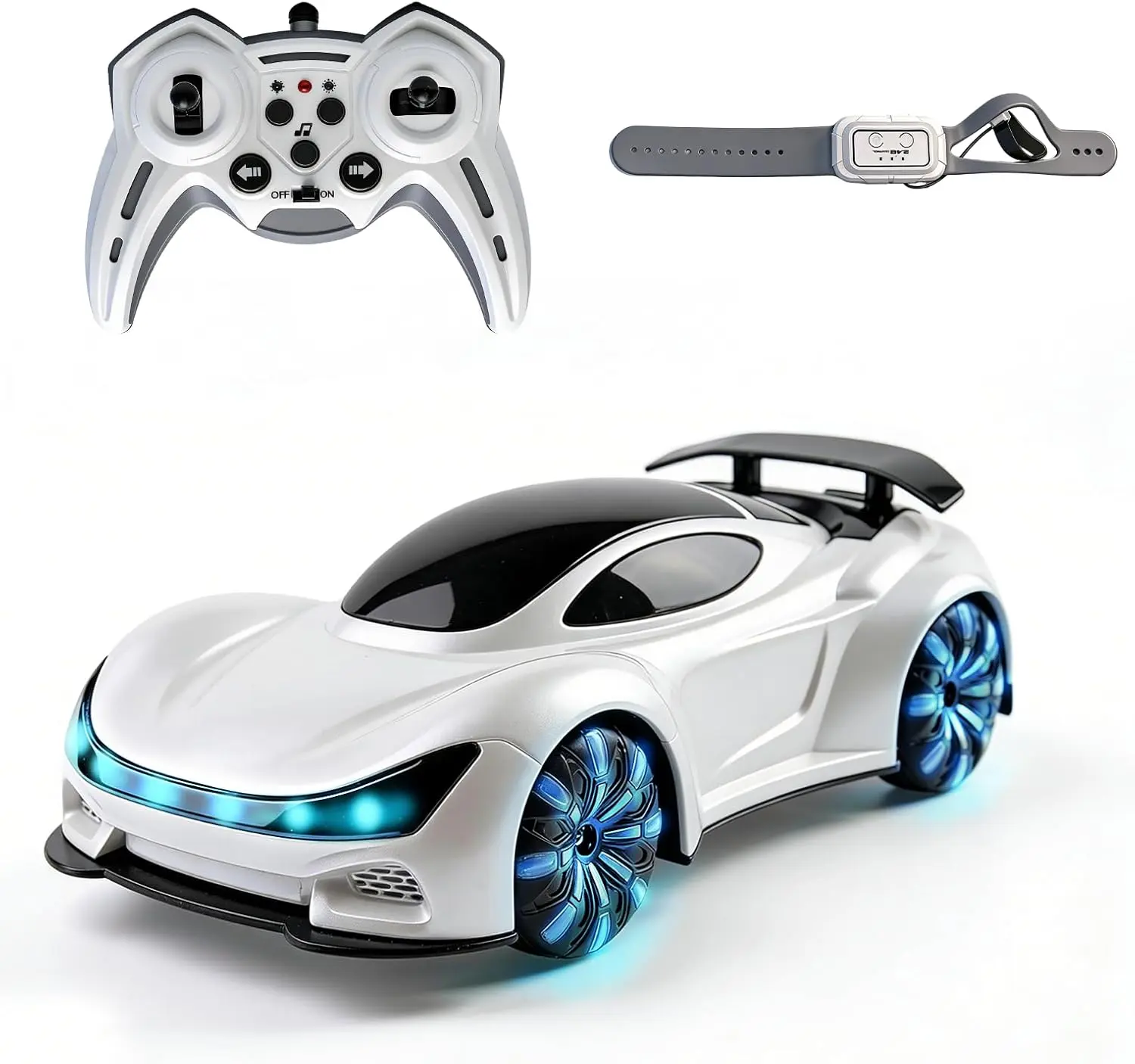 This RC Car is EVERYTHING for kids! Gesture + Remote Control + Light Spray + 360° Drifts