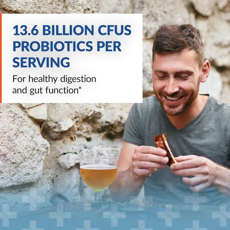 Arthur Andrew Medical Syntol AMD 3-in-1 Probiotic Formula with Prebiotic Fiber & Yeast Cleansing Multi-Enzymes for Daily Probiotic and Immune Support