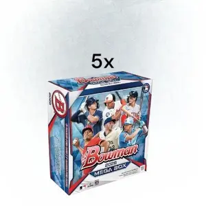 MLB Card Break - (5x) 2026 Bowman Baseball Mega Boxes