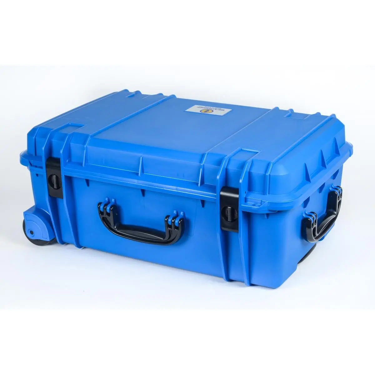 Seahorse 920 Wheeled Tool Case - Blue, Portable Waterproof Tool Organizer with Equipment Storage, Padlock Holes, 10.1"h x 16"w x 24"l, 14 lbs, Airline Approved for Travel, Automatic Pressure Purge System