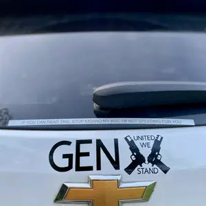 Decals, flags, stickers,  celebratory memorabilia