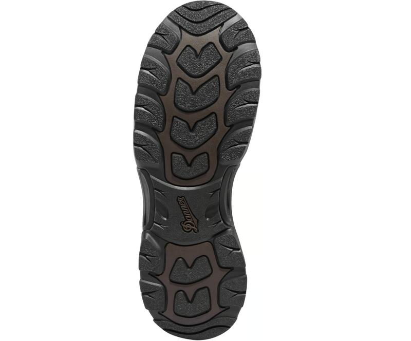 Men’s 10" Sharptail Rear Zip Boots – Dark Brown Leather