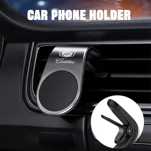 Car Magnetic L-Shaped GPS Phone Holder Vent Mount Car Phone Stand for Cadillac, Compatible with Escalade, Ats, Bls, Ct4, Ct6, Srx, Sts, Xt4, Xt5, Slr, Xt6, Xts