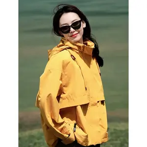 Autumn And Winter Outdoor Assault Clothing for Women And Men, Detachable Windproof And Waterproof Jacket Outdoor Hiking Suit