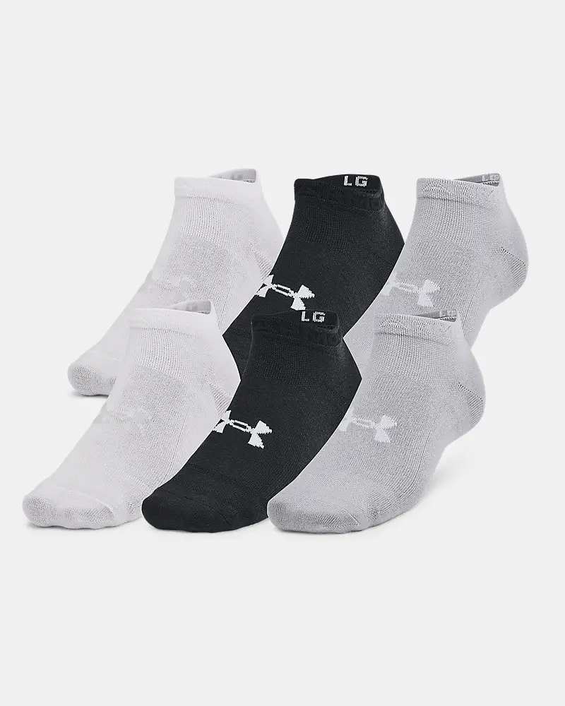 Under Armour Essential Unisex 6-Pack Low Cut Socks