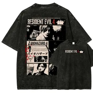 Resident Evil Unisex Fit Washed T-Shirt32
