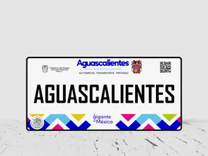 PLACAS MEXICANAS | MEXICAN DECORATIVE LICENSE PLATES | CAR INTERIOR OR EXTERIOR ACCESSORY