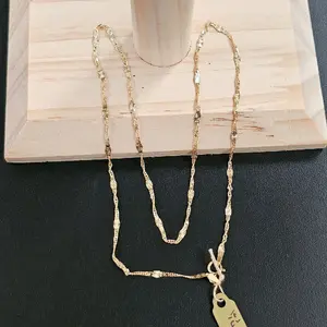 14k gold necklace 16 inch