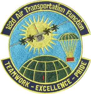 182d Air Terminal C-130 Embroidered Patch