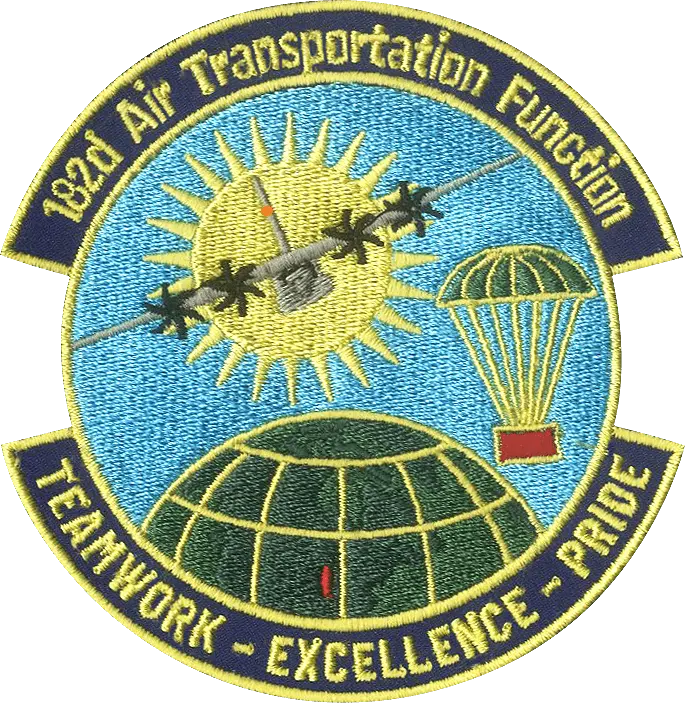 182d Air Terminal C-130 Embroidered Patch