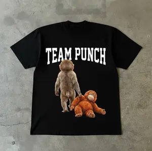 Team Punch Shirt, Punch The Monkey Vintage T-shirt