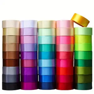 Wedding Chair Back Ribbon, 25 Yard Satin Colorful Bow Tie, 4cm Width Decorative Fabric for Gifts & Cakes, Perfect for Special Occasions Decoration