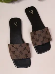 Women's Summer Flat Sandals, PU Material, Rubber Sole, Plain Design, Casual Style, All-Season Wear, Perfect for Beach & Daily Use, Footwear for Beach